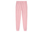 Een roze joggingbroek voor dames.