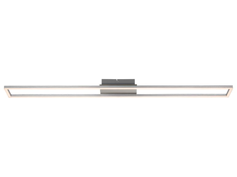 Moderne zilveren LED lineaire lamp met een minimalistisch design