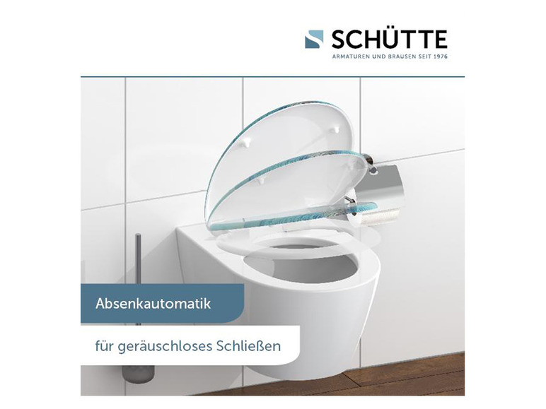 Toiletzitting met softclose functie van Schütte.