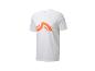 Wit Crivit T-shirt met oranje print.