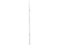 Witte verlengkabel met gekleurde indicatoren