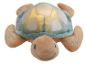 Pluche schildpad met licht, blauw en goud