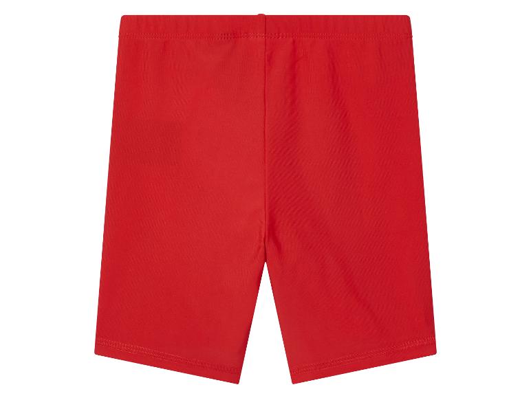 Rode shorts voor kinderen.