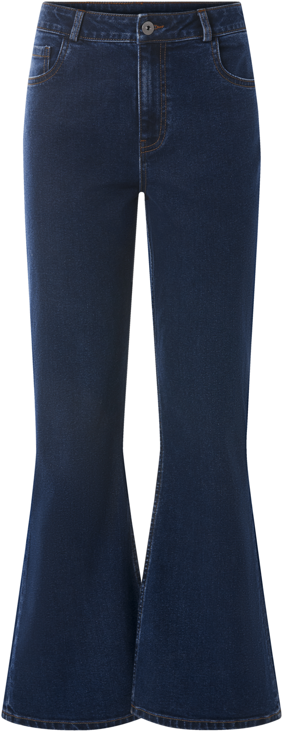 ESMARA Dames jeans, bootcut (Blauw, 46)