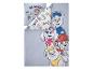 Paw Patrol dekbedovertrek en kussensloop set met personages en 'BIG SMILES!' tekst.