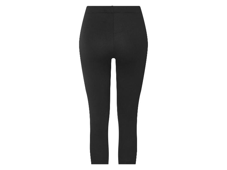 Zwarte 3/4 leggings.