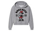 Grijze hoodie met Minnie Mouse print.