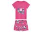 Roze Peppa Pig pyjama: shirt en short met tropische print.