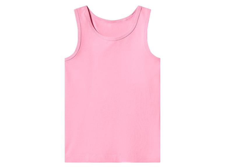 Roze mouwloze top voor kinderen