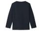 Donkerblauw longsleeve shirt voor kinderen.