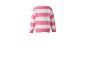 Roze en wit gestreepte kinder sweater met lange mouwen
