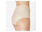 Beige hoge taille slip.