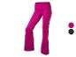 Fuchsia dames sportbroek met uitlopende pijpen