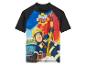 Kinder zwemshirt Fireman Sam: korte mouwen, kleurrijk ontwerp.