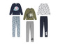 Pyjama's voor jongens met dinosaurussen, Paw Patrol en ruimtethema's.