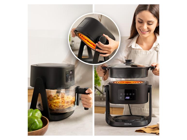 Cecotec airfryer met stoomfunctie.