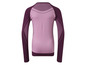 Een roze lange mouw thermo onderhemd voor vrouwen.