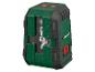 Groene en zwarte Parkside laserwaterpas