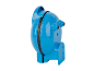 Blauw PAW PATROL wafelijzer, zijaanzicht.