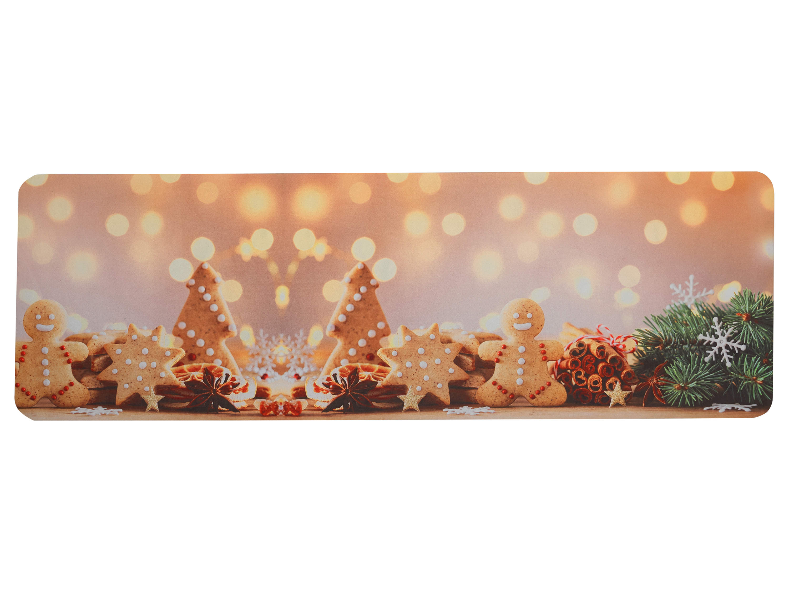 LIVARNO home Keukenloper 150 x 50 cm (Peperkoek) afbeelding