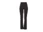 Zwarte dameslegging met hoge taille