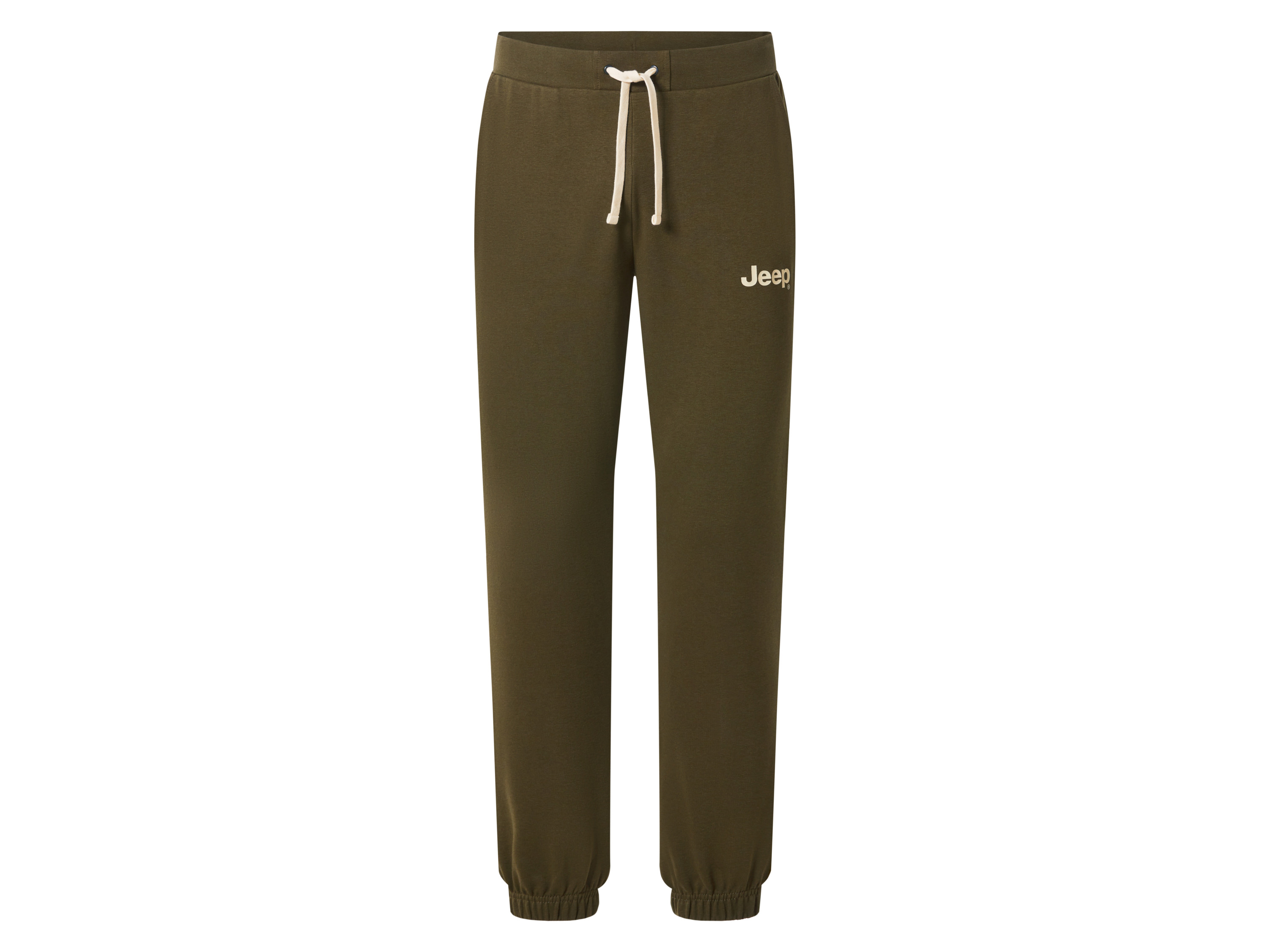 Heren joggingbroek (Kaki, XL)