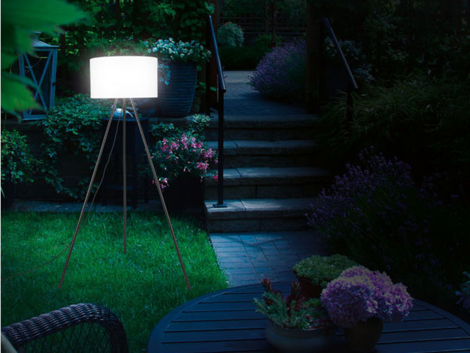 LIVARNO home Staande LED-buitenlamp - Zigbee