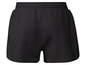 Zwarte sport shorts met elastische tailleband.