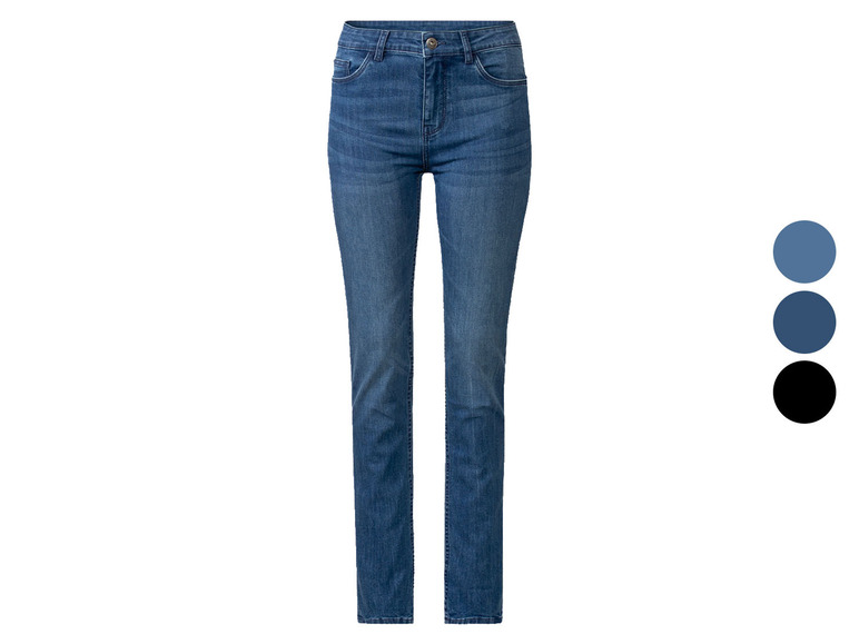 Ga naar volledige schermweergave: esmara® Dames jeans - slim fit - afbeelding 1