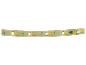 LED-strip met +24V en GND markeringen