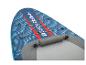 Opblaasbaar Hydro-Force SUP board: blauw en rood design.