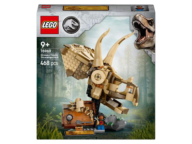 LEGO Jurassic World Triceratops schedel dinosaurus fossiel bouwset