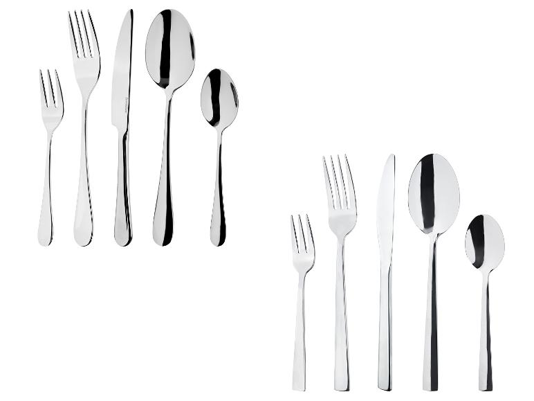 Messen, vorken en lepels van roestvrij staal.