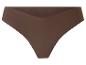 Bruin lage taille slipje.
