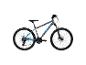 Vario XC Diablo mountainbike met een grijs frame en blauwe accenten