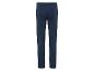 Donkerblauwe chino broek.