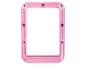 Roze tabletframe met zuignappen en houders