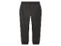 Donkergrijze kinder joggingbroek met elastische tailleband en geribde boorden
