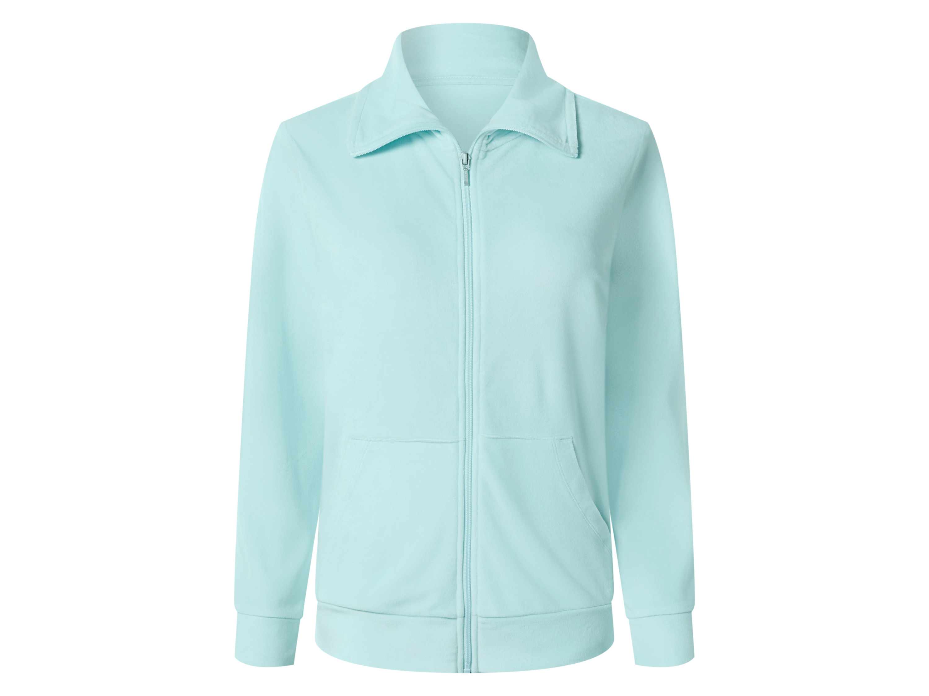 esmara Velours dames vest (Blauw, XS (32/34))