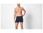 Donkerblauwe boxershorts voor heren.