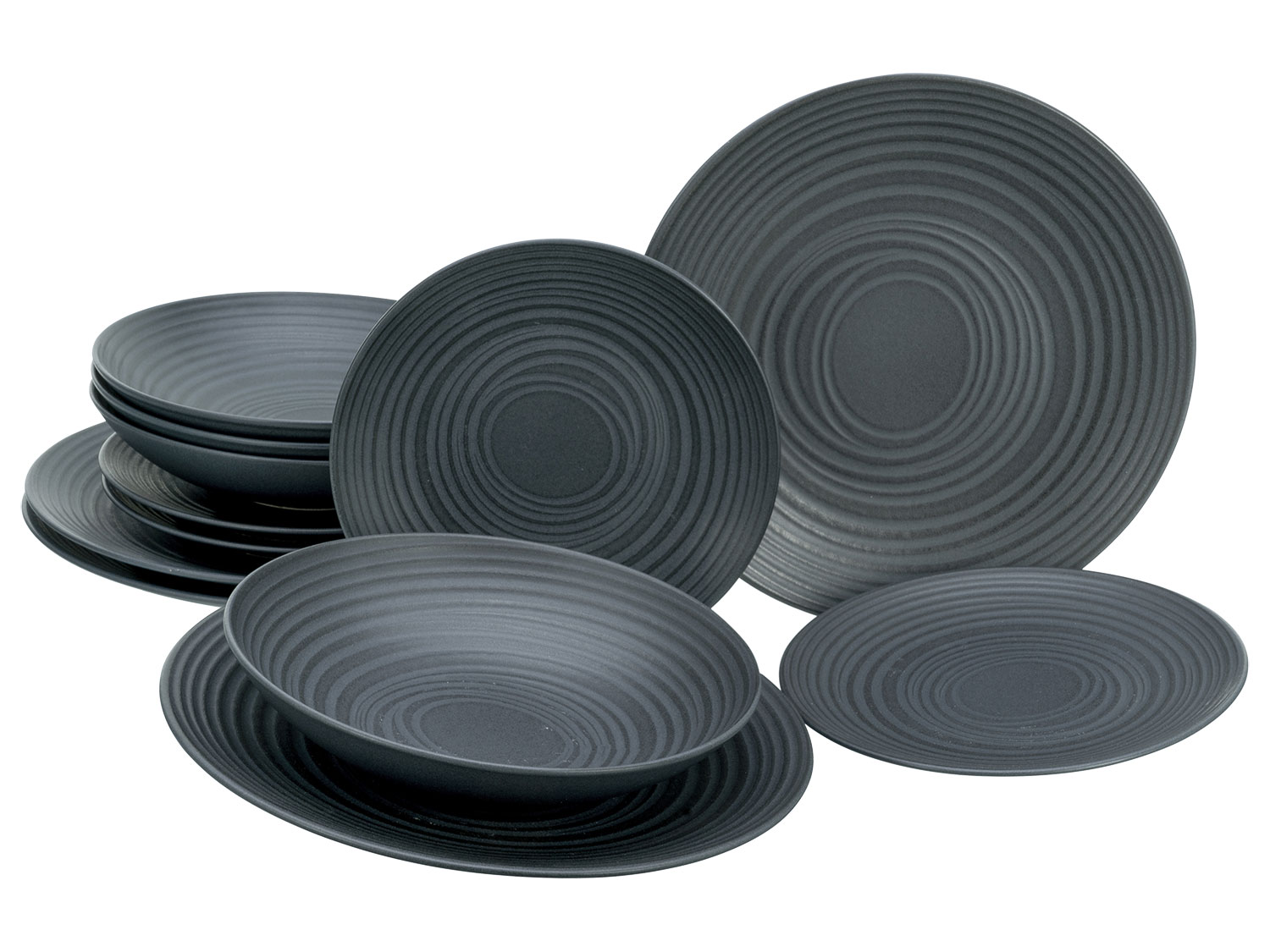 Creatable Serviesset Lava Stone 12-delig