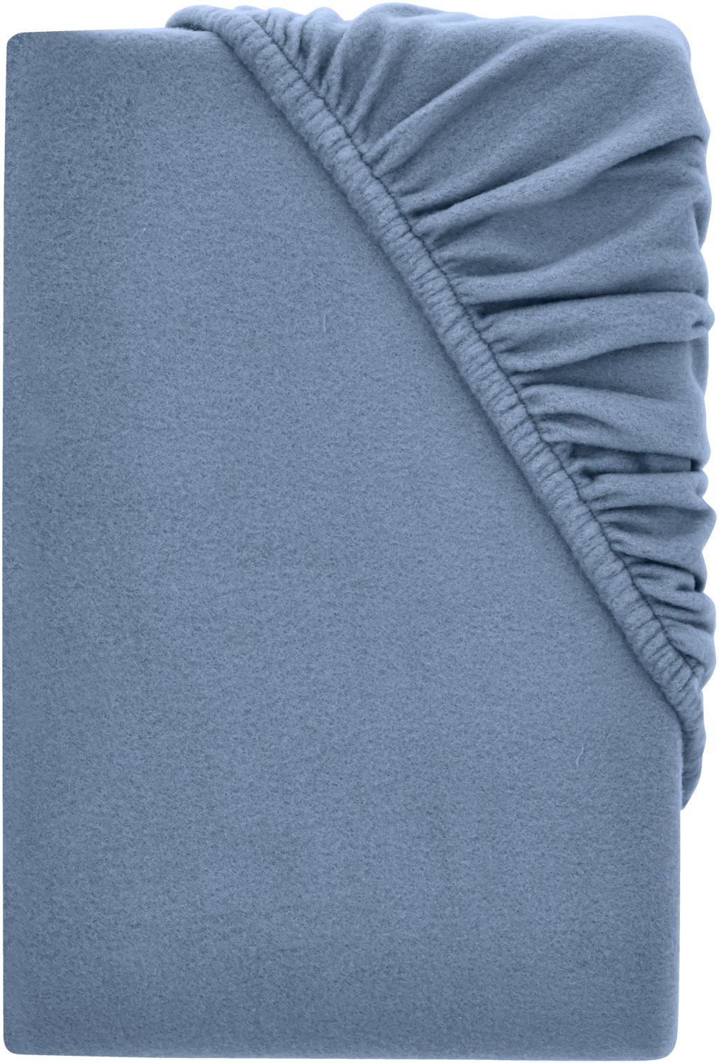 LIVARNO Fleece hoeslaken, 90-100 x 200 cm (Blauw)