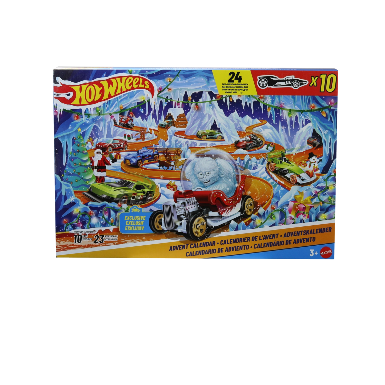 MATTEL Kinder adventskalender Barbie of Hot Wheels