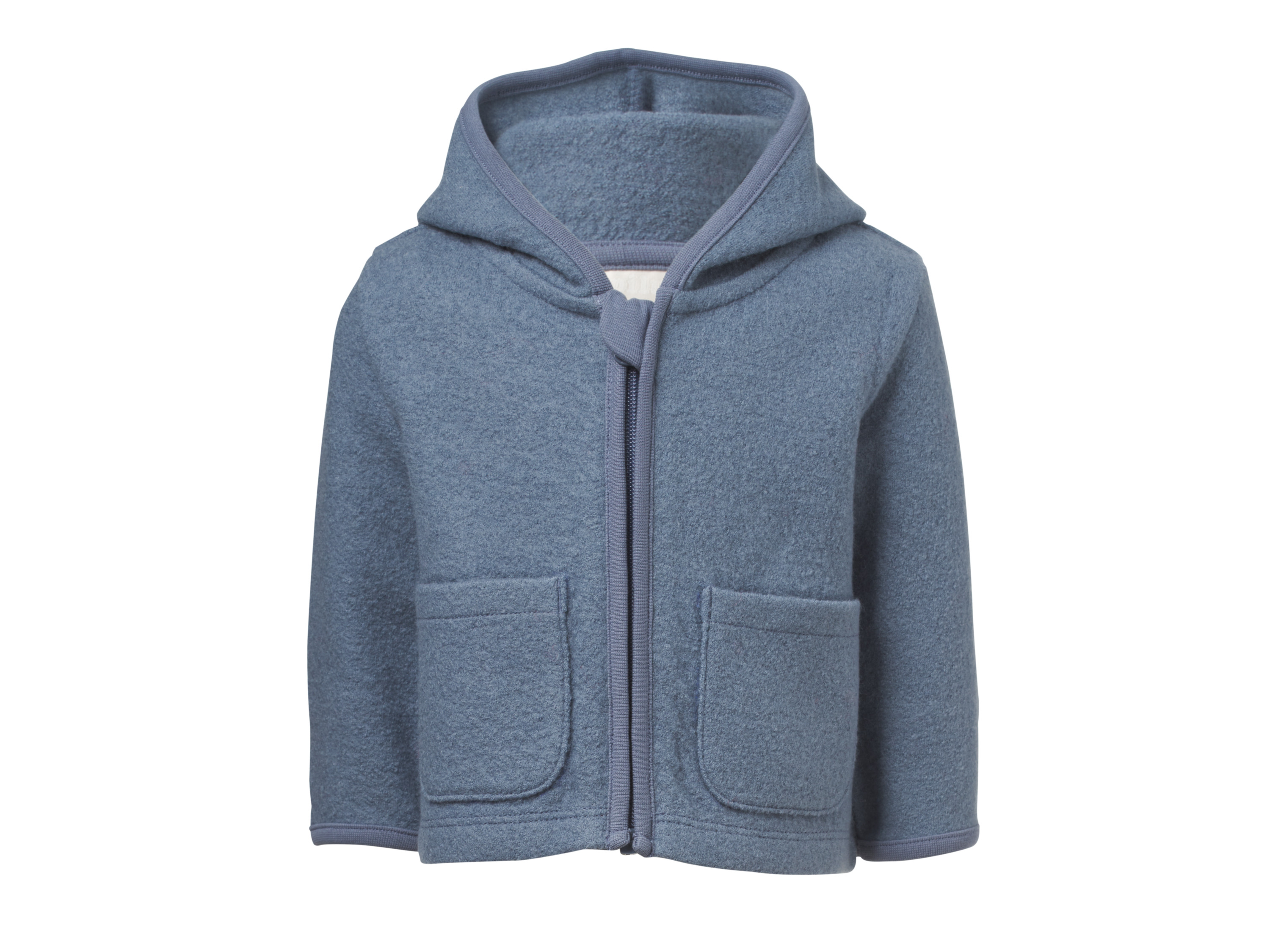 LUPILU Baby wollen jasje (Blauw, 74/80)