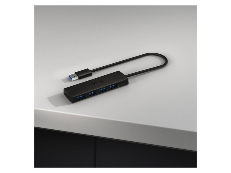 Ga naar volledige schermweergave: TRONIC® USB-hub 4-poorts USB 3.0 - afbeelding 2