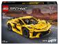 Gele LEGO Technic Chevrolet Corvette Stingray set, 732 onderdelen, voor leeftijd 9+