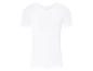 Wit T-shirt met V-hals