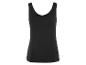 Eenvoudig zwart tanktop.