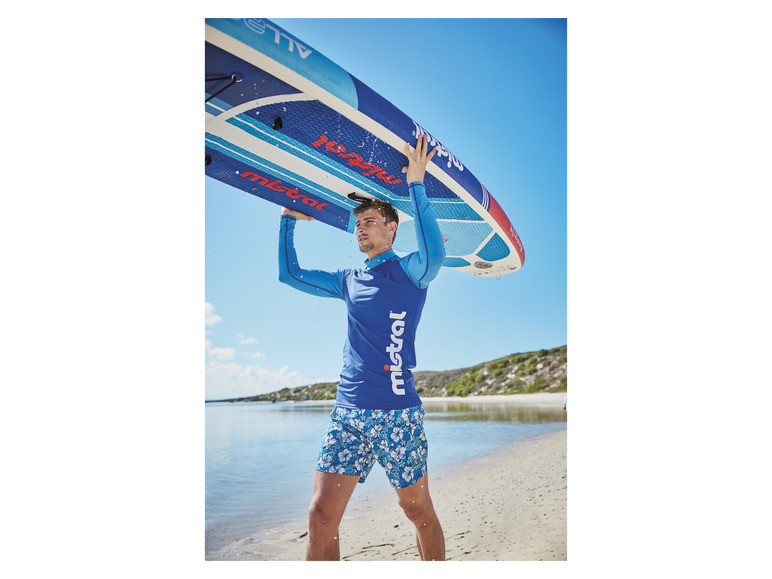 Ga naar volledige schermweergave: Mistral Heren UV-zwemshirt voor watersport en strandactiviteiten - afbeelding 7