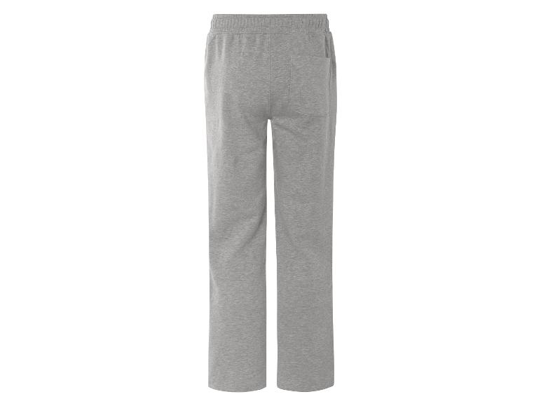 Grijze joggingbroek met elastiek in de taille